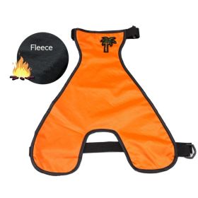 Bellyband Waterproof Pet Apron Corgi Clothes (Option: Orange Dog-M)