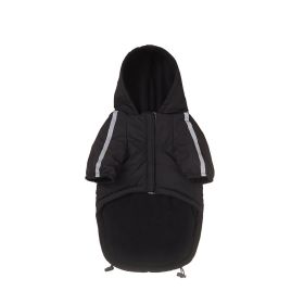 Fashion Dog Clothing Shell Jacket (Option: Black-XXL)