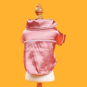 Spring And Summer Pet Pajamas (Option: Pink-XXL)